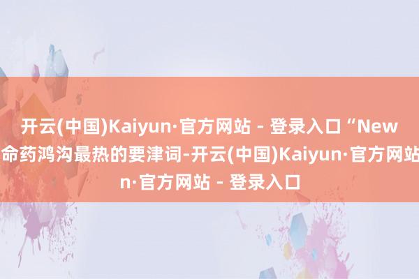 开云(中国)Kaiyun·官方网站 - 登录入口“NewCo”成为革命药鸿沟最热的要津词-开云(中国)Kaiyun·官方网站 - 登录入口