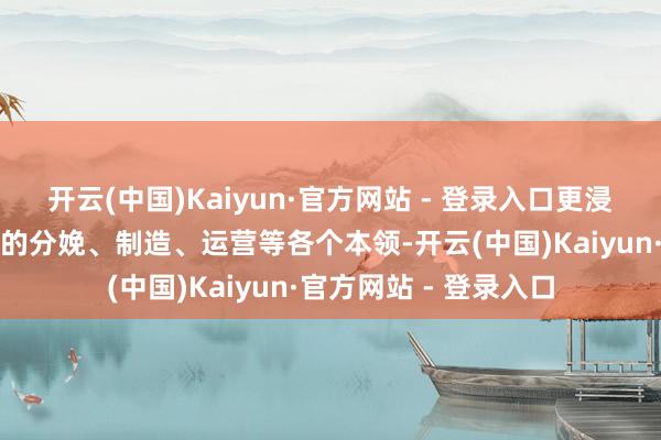 开云(中国)Kaiyun·官方网站 - 登录入口更浸透到了航空航天企业的分娩、制造、运营等各个本领-开云(中国)Kaiyun·官方网站 - 登录入口